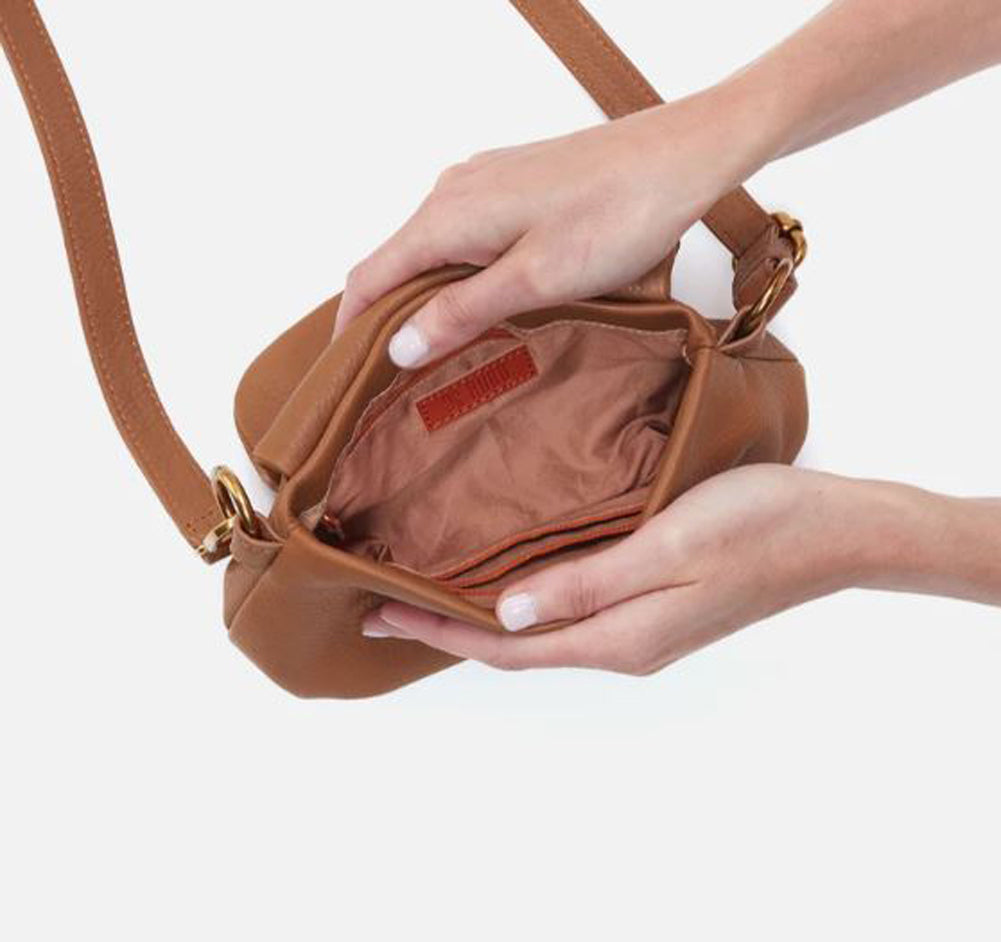 Harley Crossbody Sling in Warm Honey by Hobo