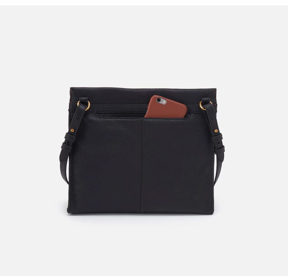 Austin Medium Crossbody Black by Hobo