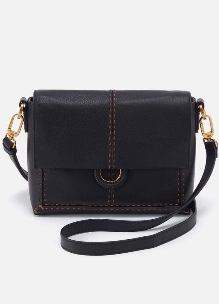 Austin Flap Crossbody Black by Hobo