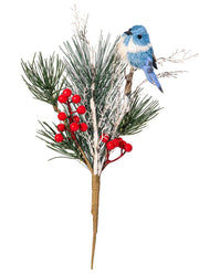 13'' Snowbirds Stem by Evergreen