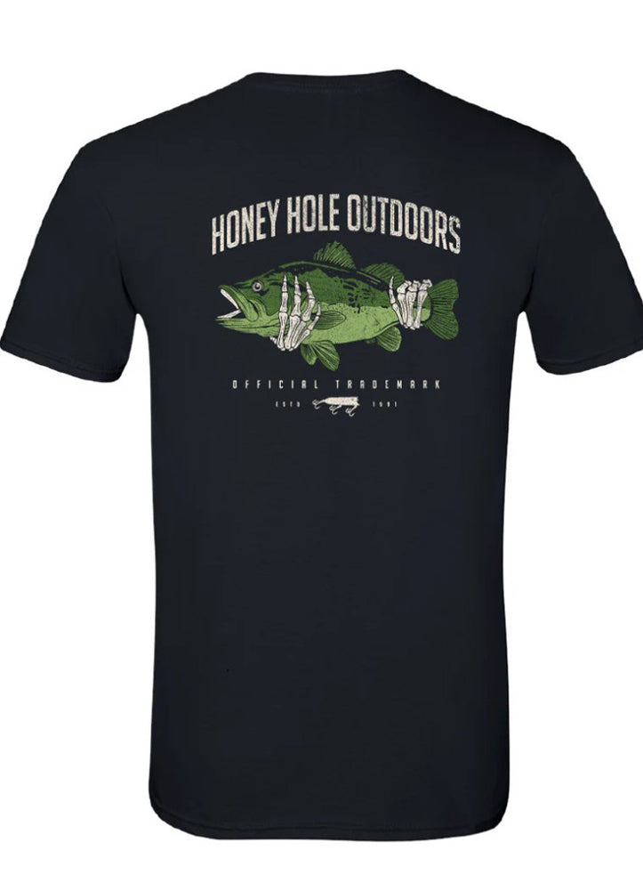 SS Skelly Bass in Black by Honey Hole Outdoors