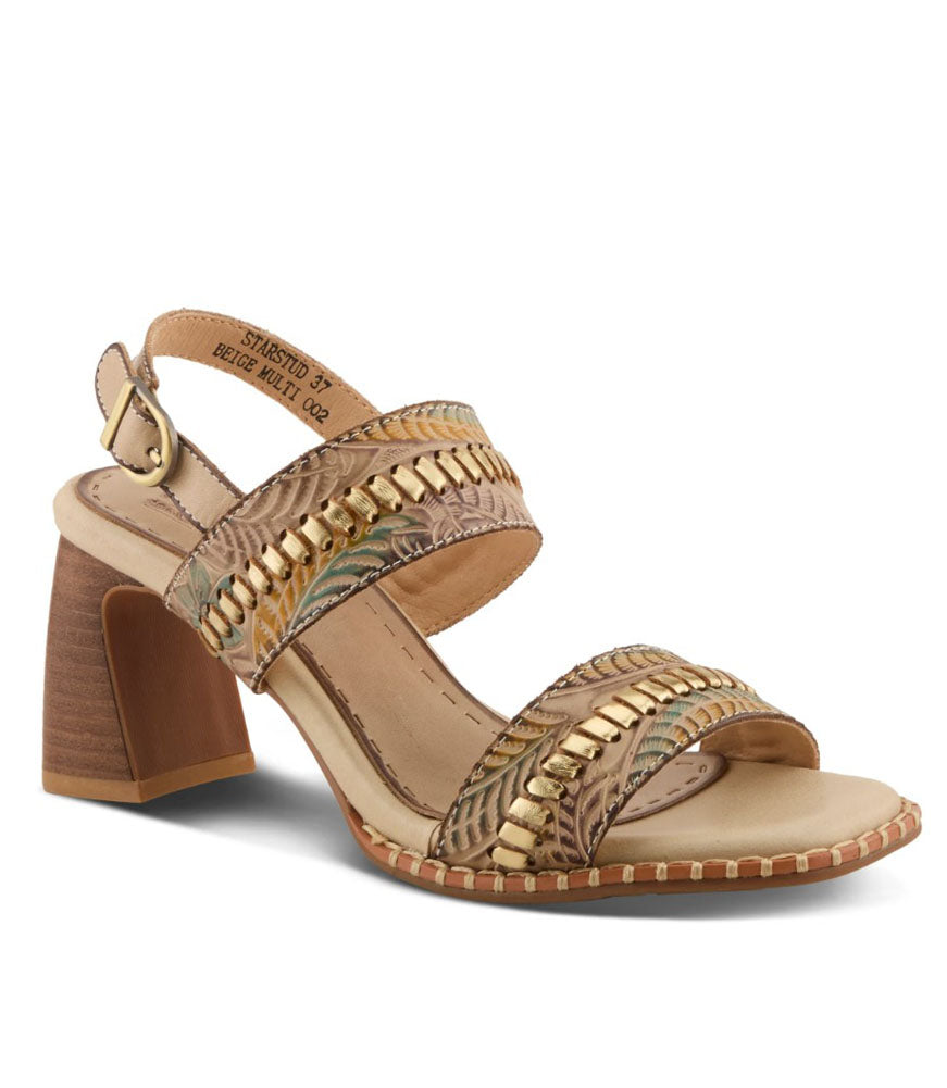 Starstud in Beige Multi by L Artiste