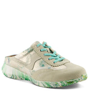 Stepinside in Mint Green Multi by L Artiste