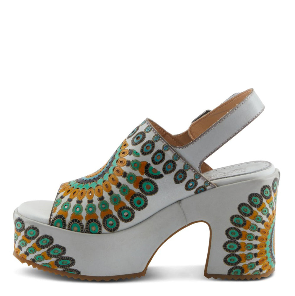 Stevienix in White Multi by L Artiste