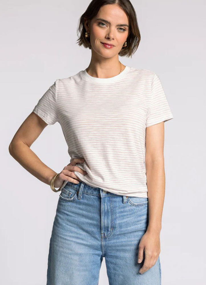 Sarah Tee in Ivory Rose