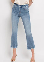 HR Crop Flare Jeans by Vervet