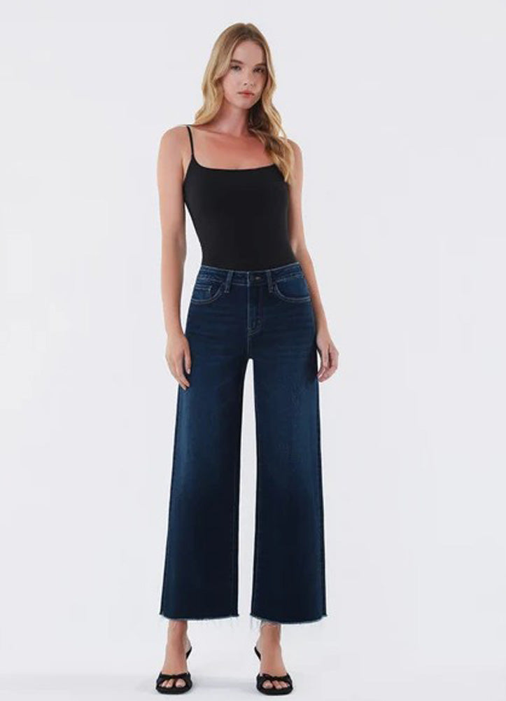 High Rise Wide Leg Jeans by Vervet