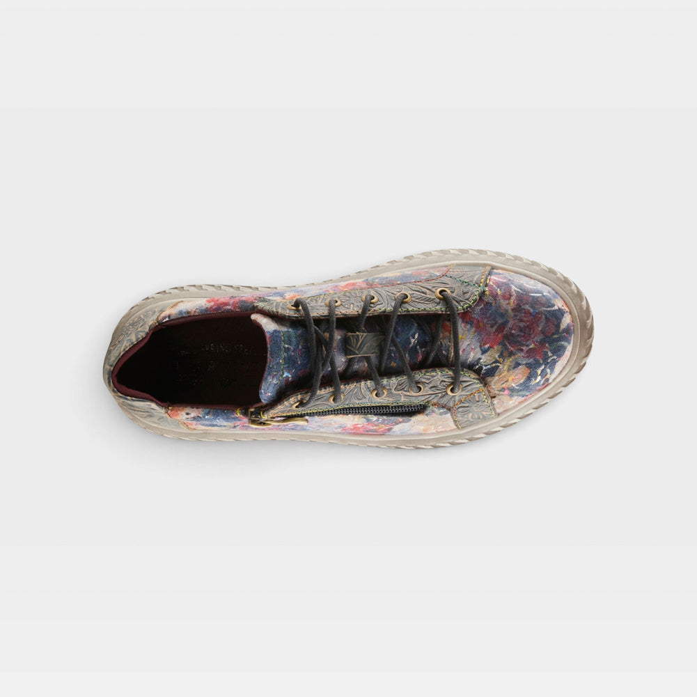 Tiretread in Navy Multi by L Artiste