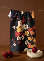 Autumn Whispers Tea Towel by Geometry