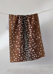 Doe Trail Tea Towel by Geometry
