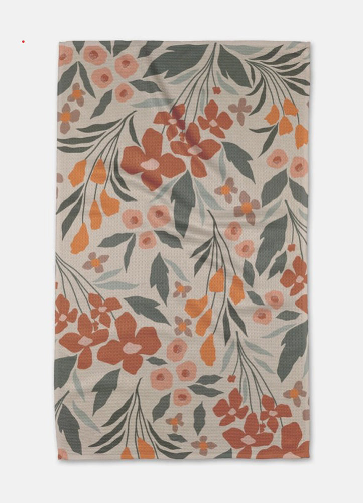 Fallowers Tea Towel  by Geometry