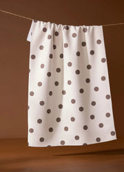 Polka Picnic Tea Towel by Geometry