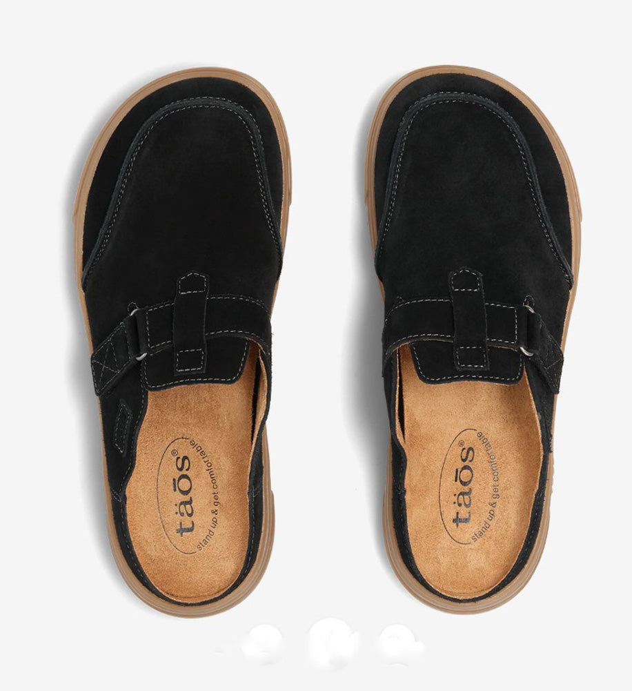 Trivia in Black Suede by Taos Footwear