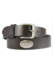 Concho No Tip Leather Belt Brown Arkansas by Zep-Pro