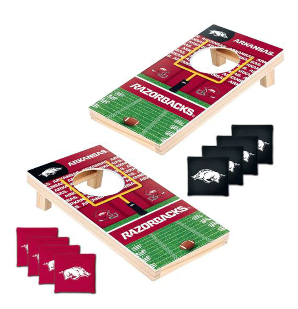Arkansas Razorbacks Tabletop Cornhole by Masterpieces Puzzles