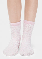 Cozy Chenille Sock in Seashell Pink by UGG
