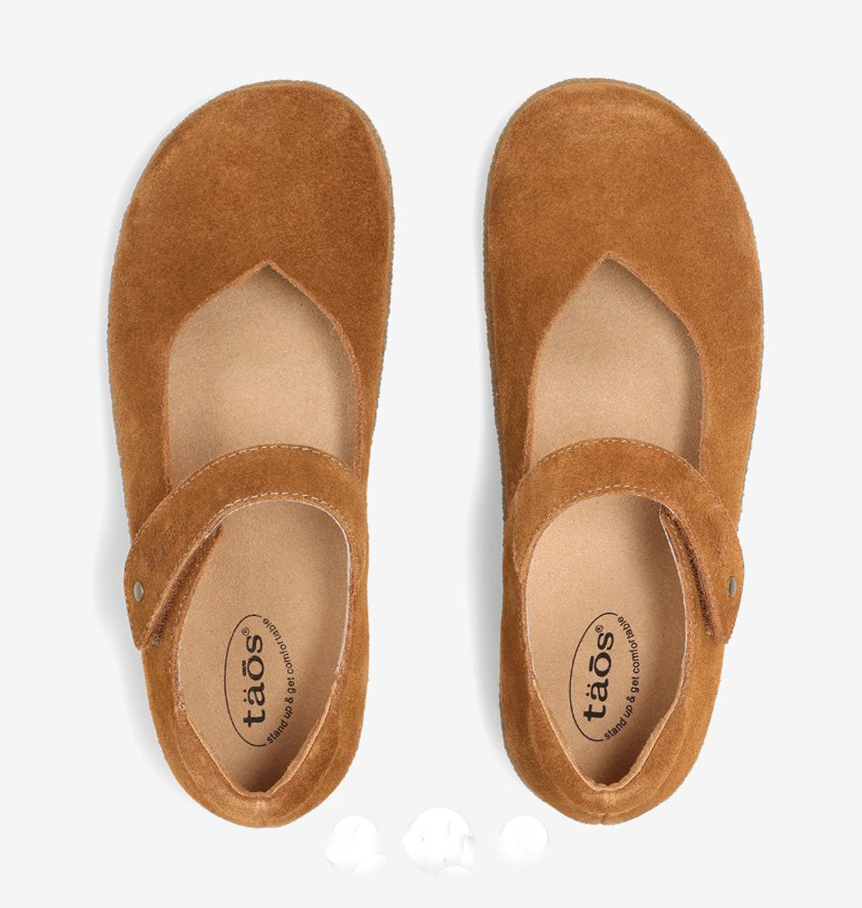 Ultimate in Chestnut Suede by Taos Footwear