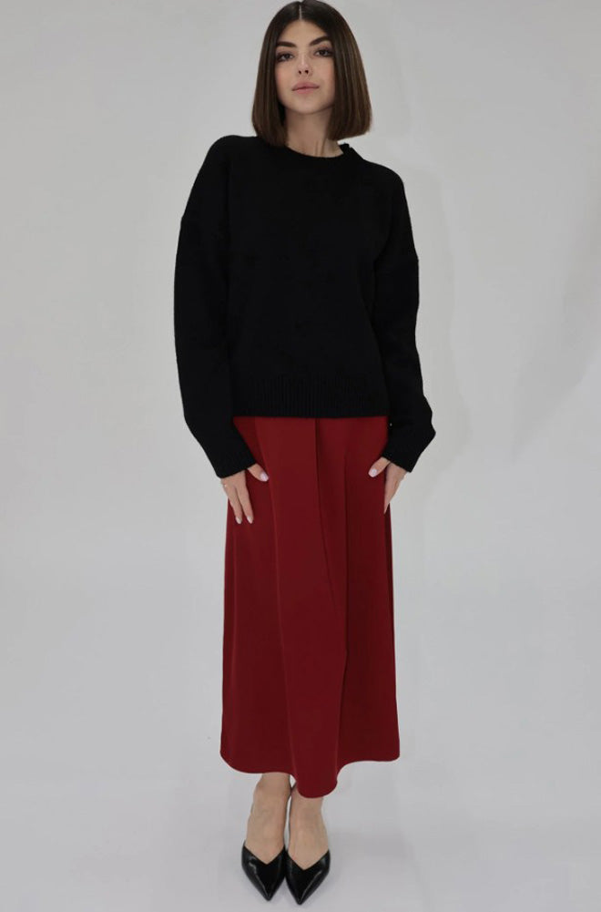 Liya Skirt in Red Rose by Another Love