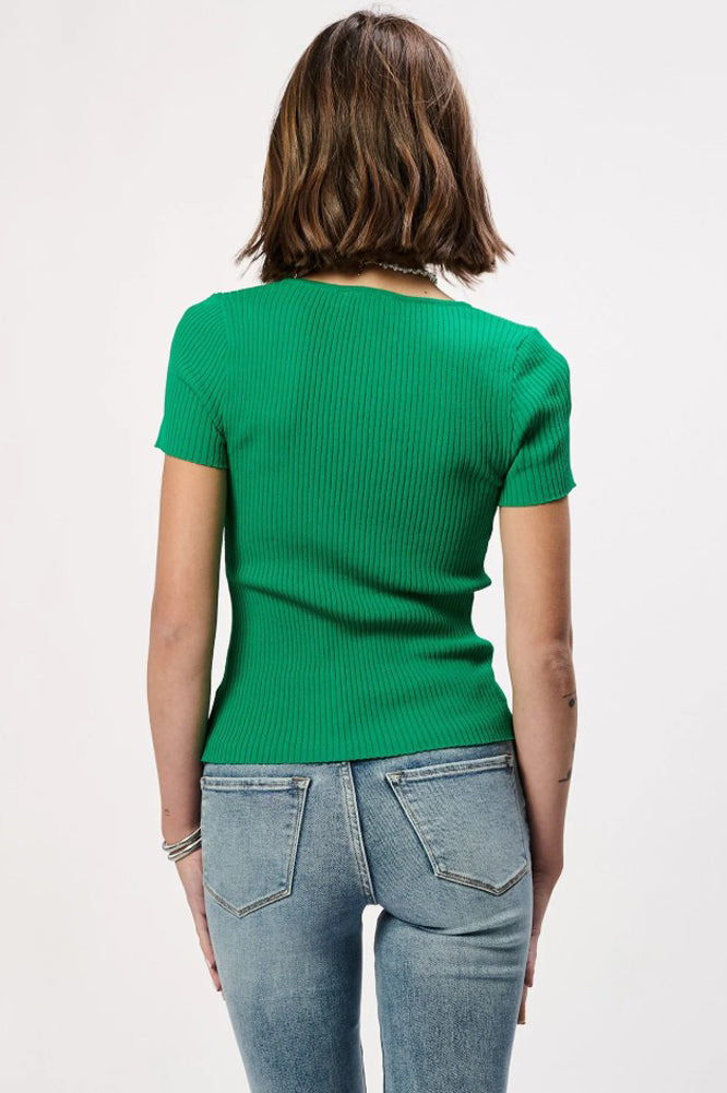 Rhiannon Top in Peacock Green by Another Love