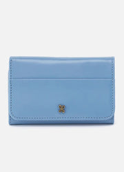 Jill Trifold Wallet Faded Denim by Hobo