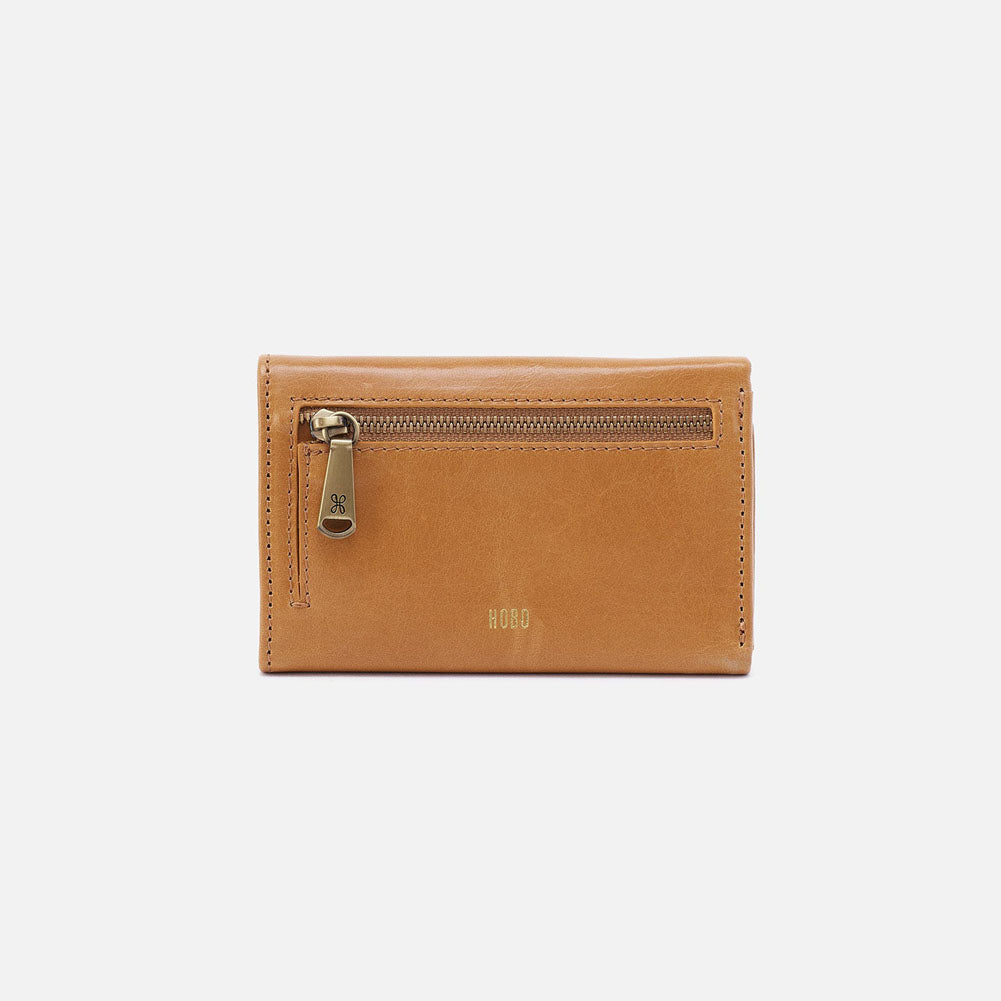 Jill Trifold Wallet Natural by Hobo
