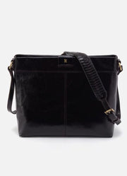 Romy Medium Crossbody in Black by Hobo