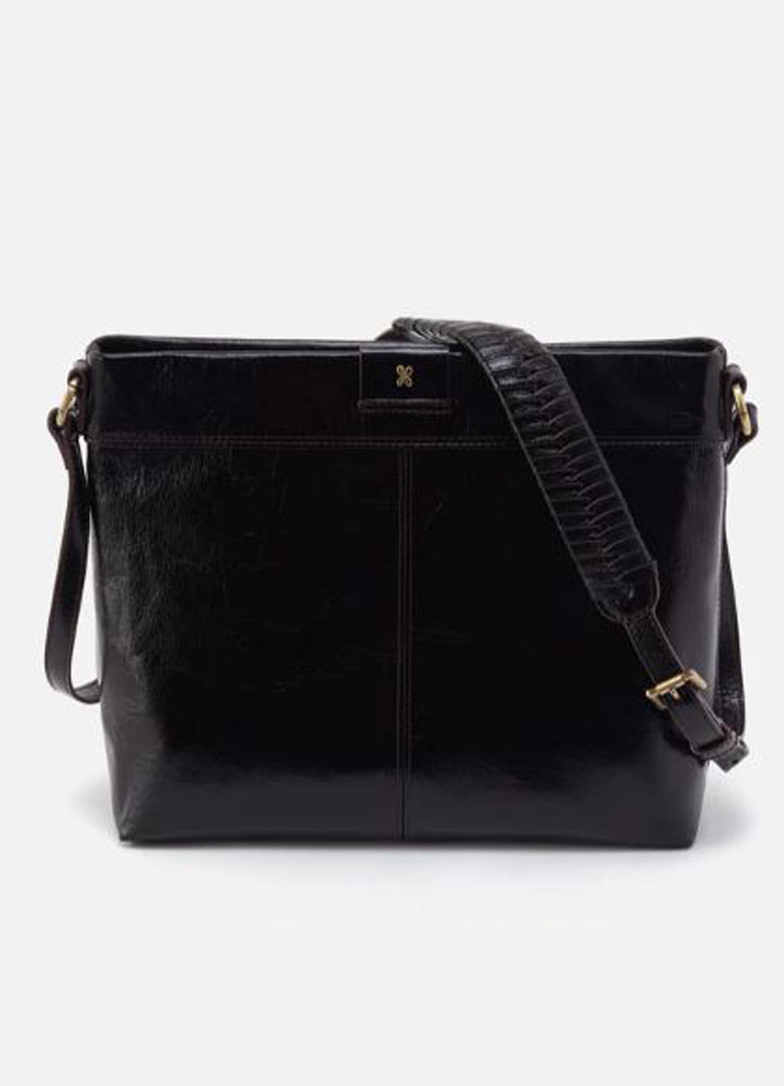 Romy Medium Crossbody in Black by Hobo