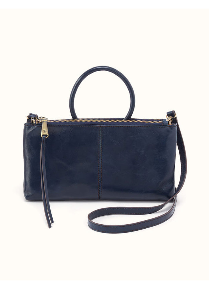 Sable Crossbody Ink Navy by Hobo