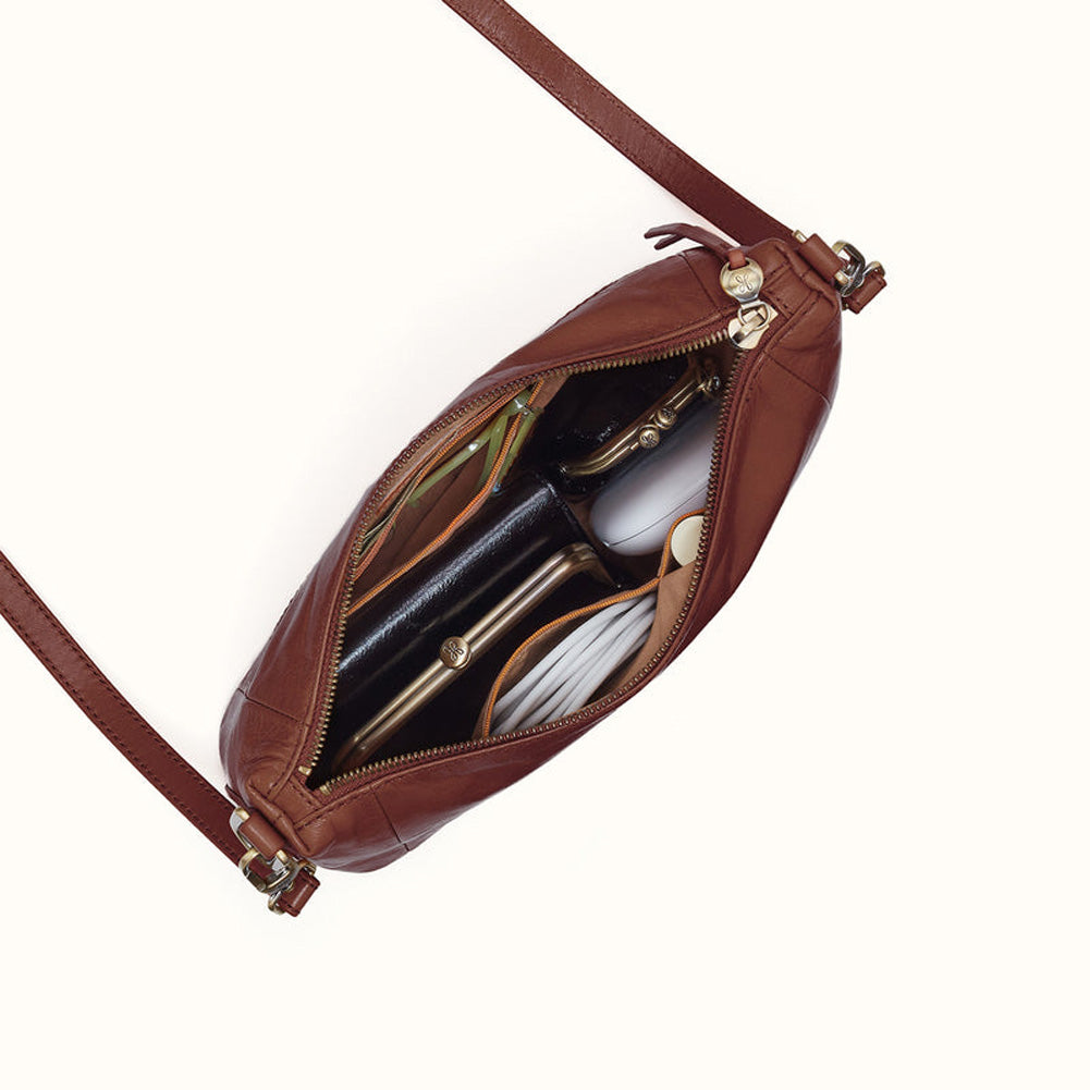 Darcy Carry All Crossbody Harvest Root by Hobo
