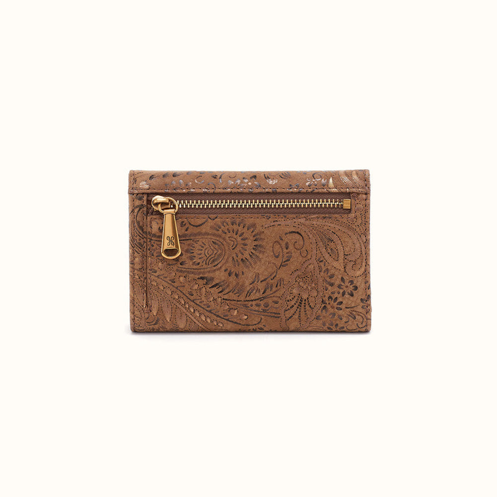 Jill Trifold Wallet Mink Folklore by Hobo