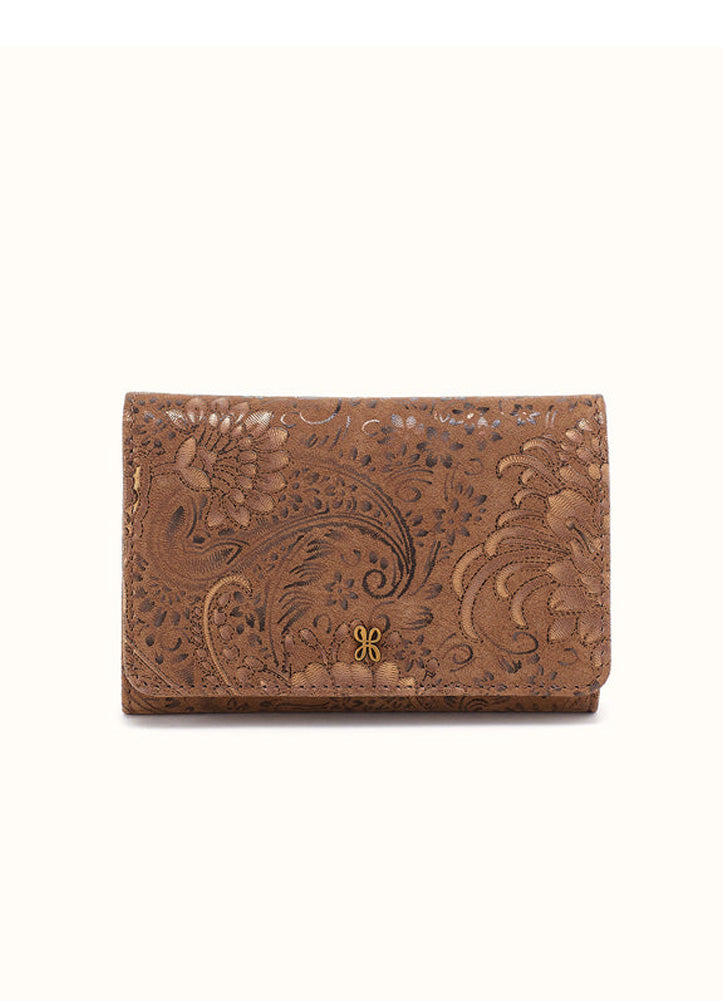 Jill Trifold Wallet Mink Folklore by Hobo