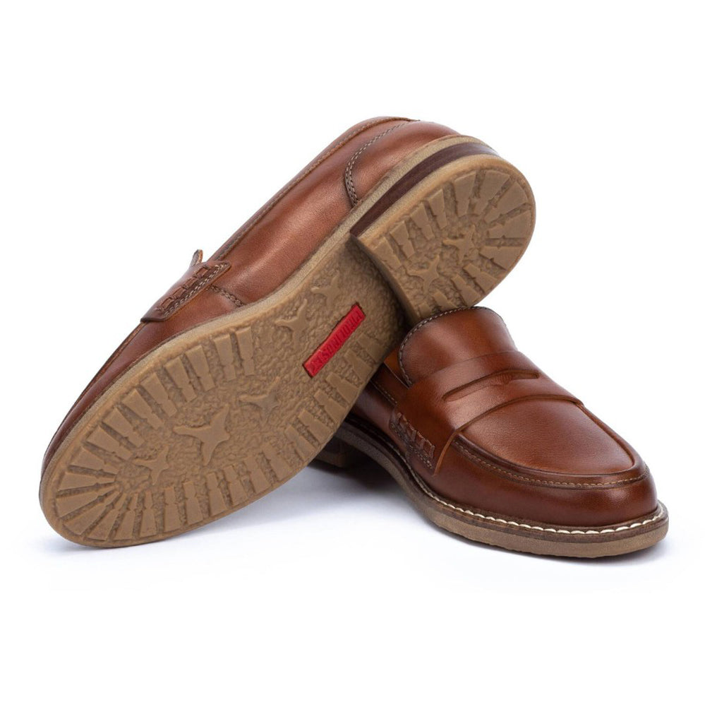 Aldaya Flat Moccasin in Cuero by Pikolinos