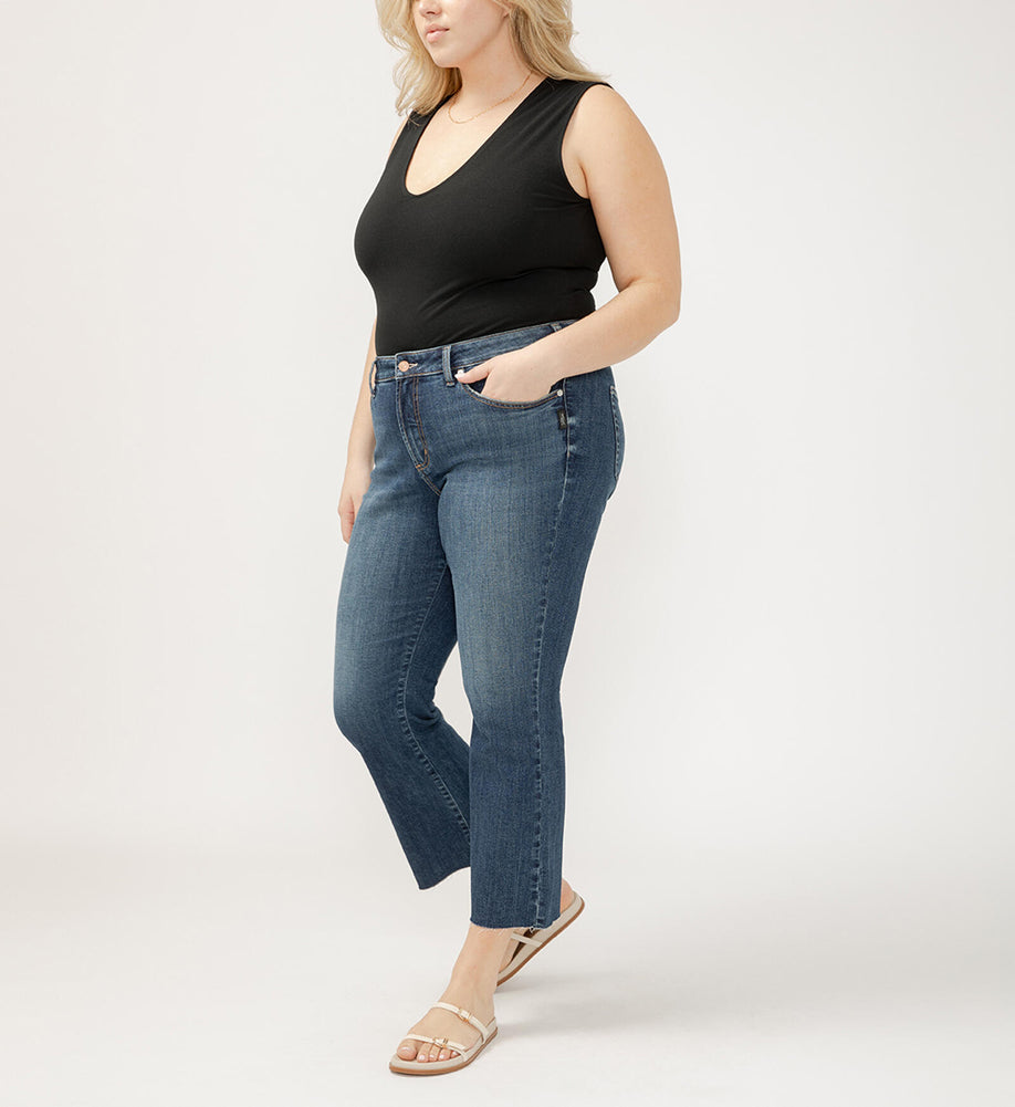 Plus Suki Kick Flare by Silver Jeans