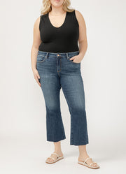Plus Suki Kick Flare by Silver Jeans