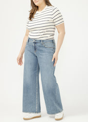 Plus Suki Wide Leg Weston by Silver Jeans