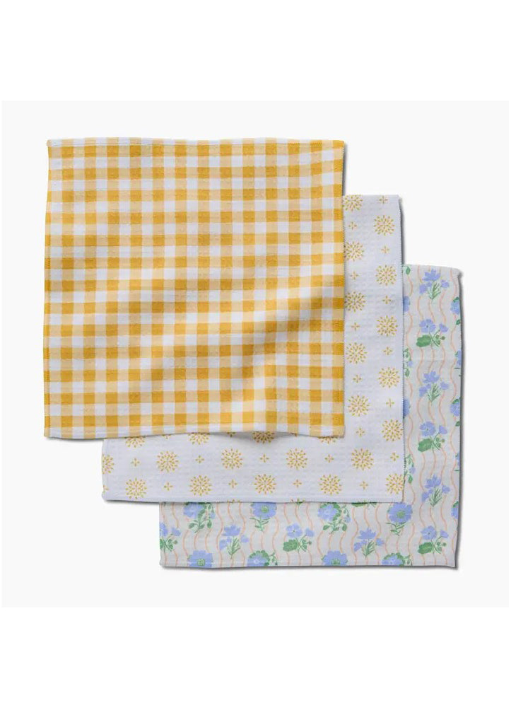 Spring Morning Luxe Washcloth Set by Geometry