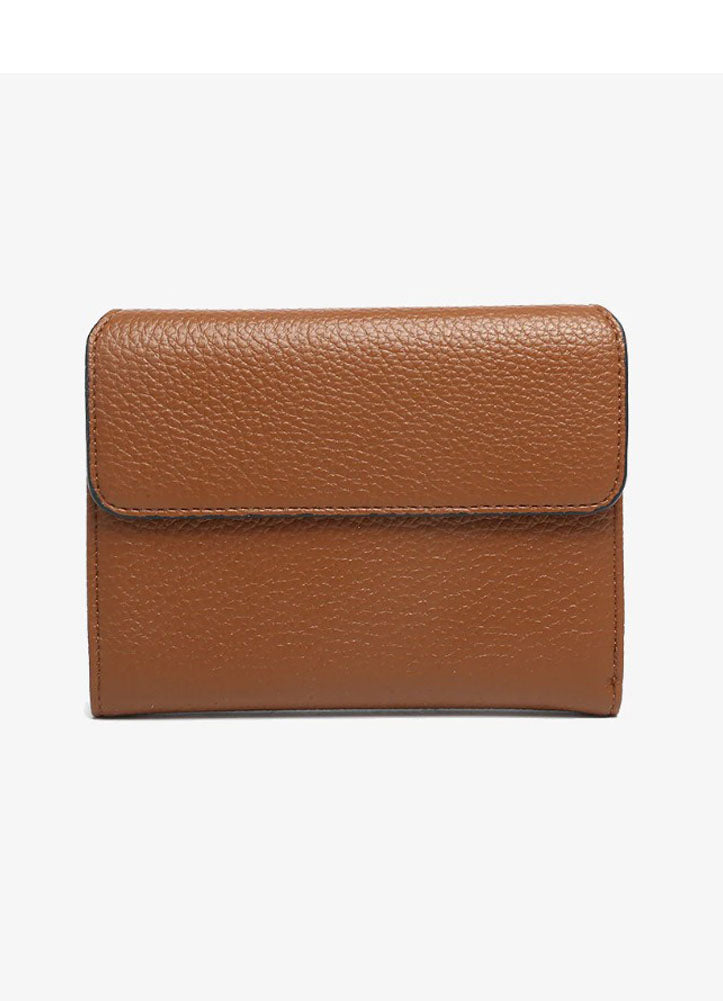 Alexandra Passport Holder in Brown by Jen & Co