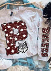 Curley Wolves Oh My Stars Sweatshirt by Southern Babe