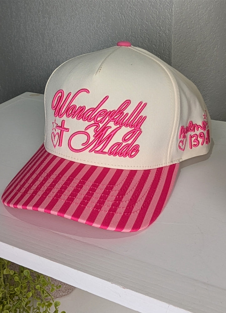 Wonderfully Made Trucker Hat by Broke Babes & Co
