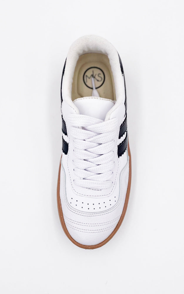 Zion 1 in White/Black by Makers Shoes