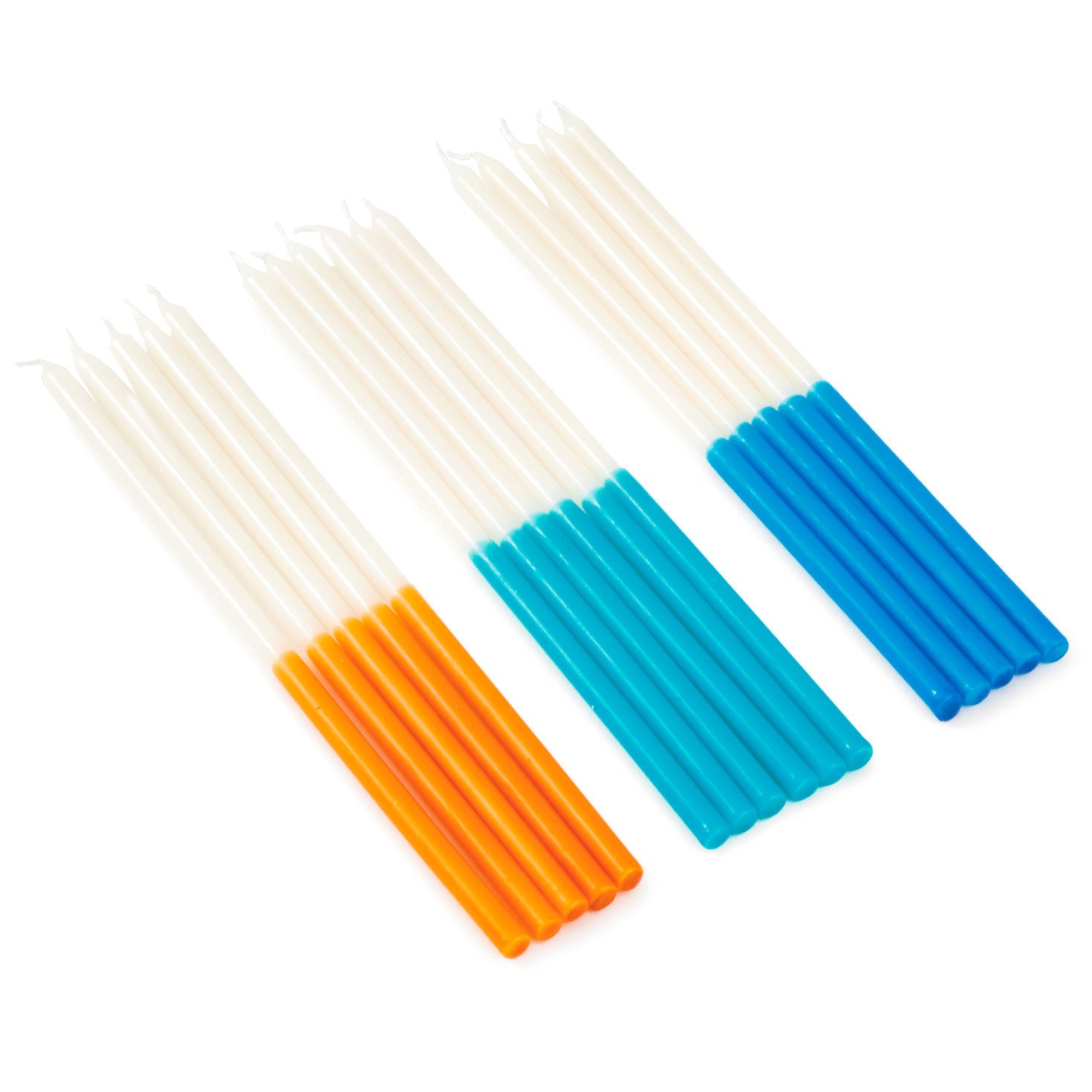 Hallmark Two-Tone Tall Wishing Candles, Set of 16