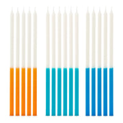 Hallmark Two-Tone Tall Wishing Candles, Set of 16