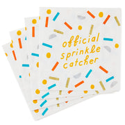 Hallmark Official Sprinkle Catcher Cocktail Napkins, Pack of 20