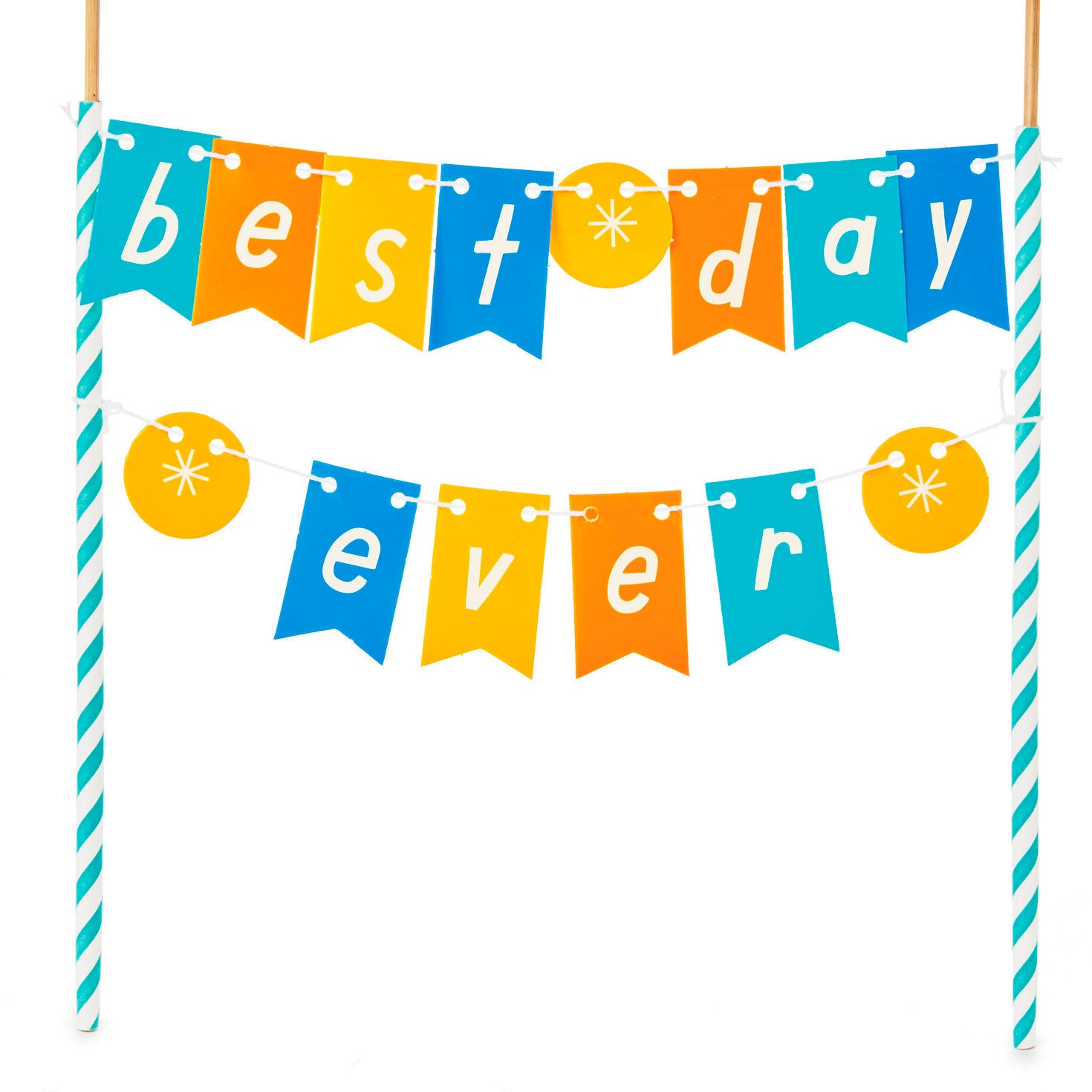 Hallmark Best Day Ever Banner Cake Topper