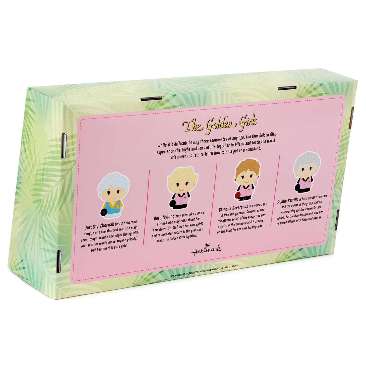 Hallmark itty bittys® The Golden Girls Bowling Team Plush Collector Set of 4