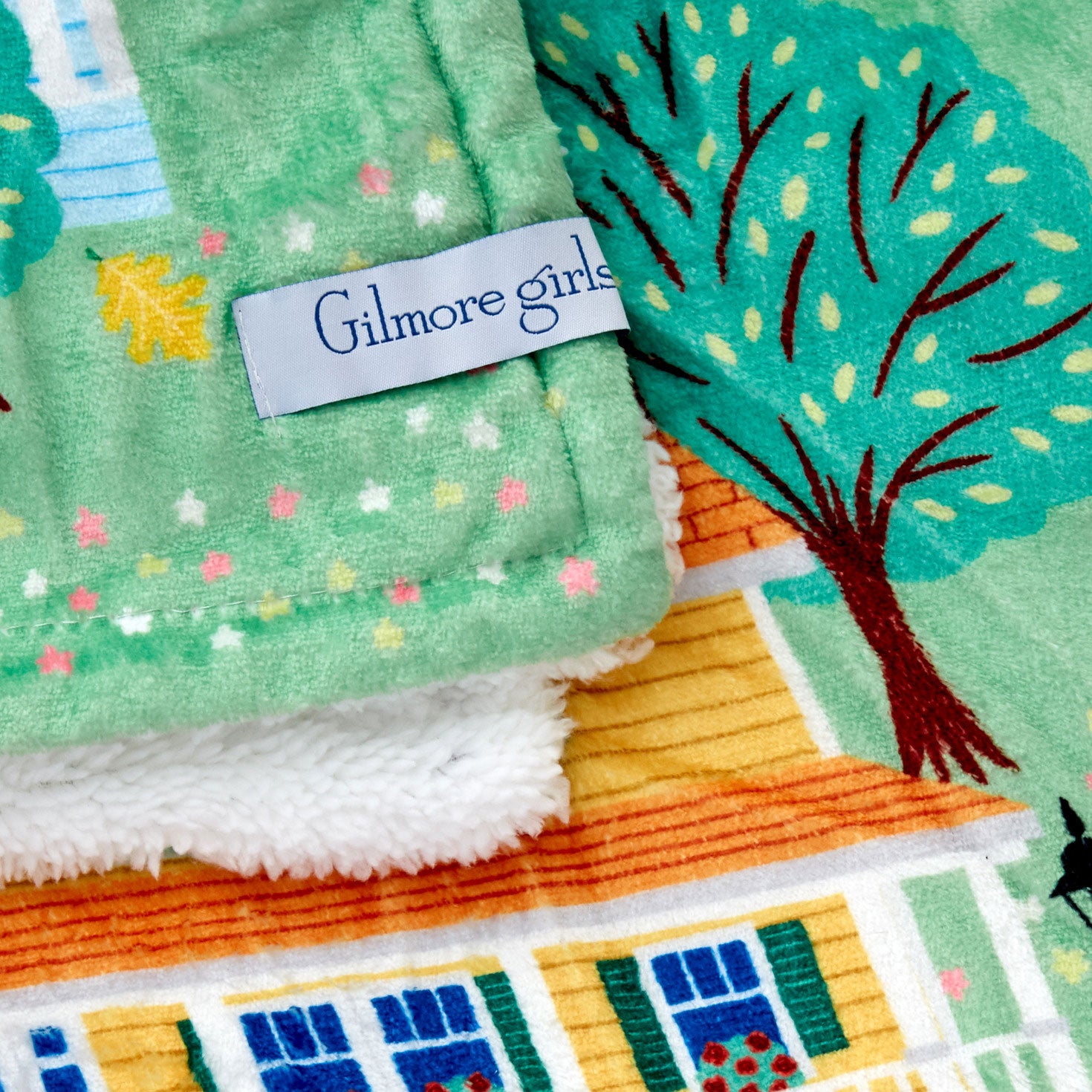 Hallmark Gilmore Girls Stars Hollow Map Blanket, 50x60