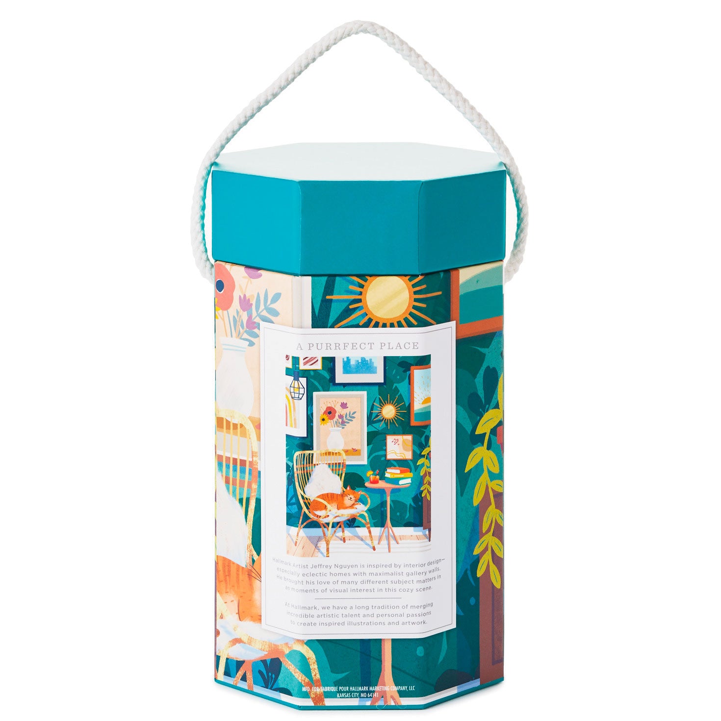 Hallmark A Purrfect Place 550-Piece Jigsaw Puzzle