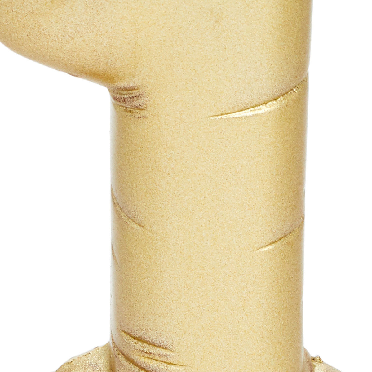 Hallmark ''1'' Metallic Gold Balloon Birthday Candle