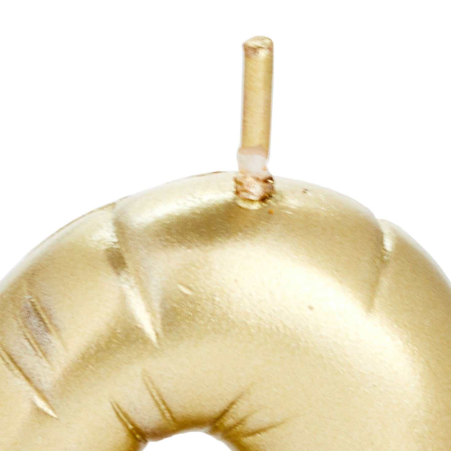 Hallmark ''2'' Metallic Gold Balloon Birthday Candle
