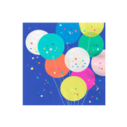 Hallmark Balloons and Confetti Dinner Napkins, Set of 16